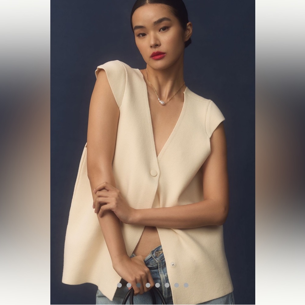 The Willa Oversized Sweater Vest - Never worn